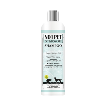 NO1PET Fellpflege Shampoo gegen fettiges Fell 200 ml
