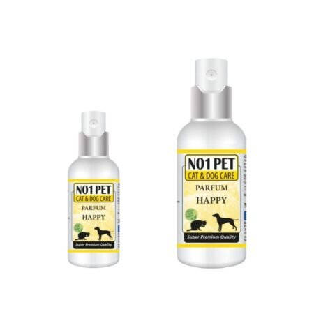 NO1PET Happy Parfum – hautfreundlicher Duft für Hunde & Katzen (30 ml / 200 ml, alkoholfrei)