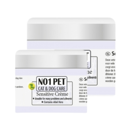 NO1PET Sensitive & Repair Creme – beruhigende Pflege für Haut & Fell 30 ml, 50 ml
