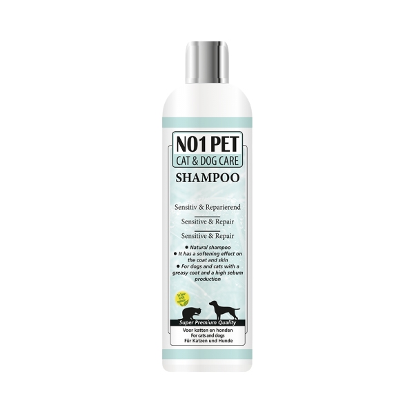 NO1PET Sensitive & Repair Shampoo – sanfte Pflege bei Haut- & Fellproblemen (200 ml)