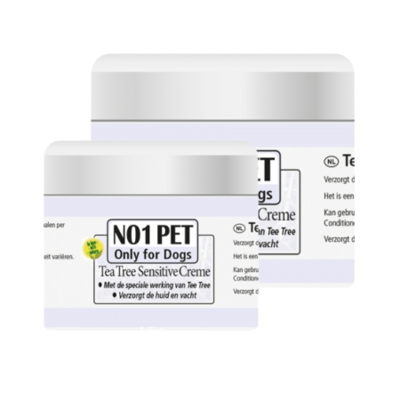 NO1PET Sensitive & Repair Creme Teebaum – Pflege bei unreiner Haut 30 ml / 50 ml