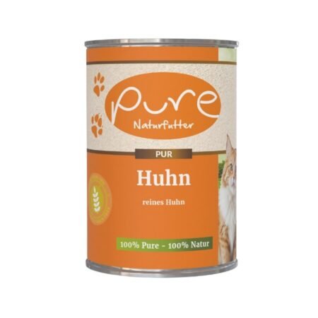 PURE Nassfutter Katzenmenü Huhn 400g