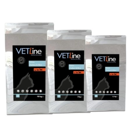VET-Line Katze Kitten – Truthahn & Reis