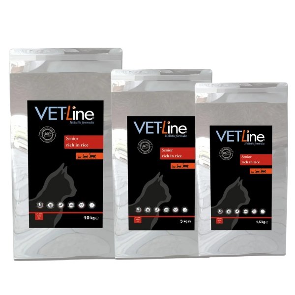 VET-Line Katze Senior reich an Reis