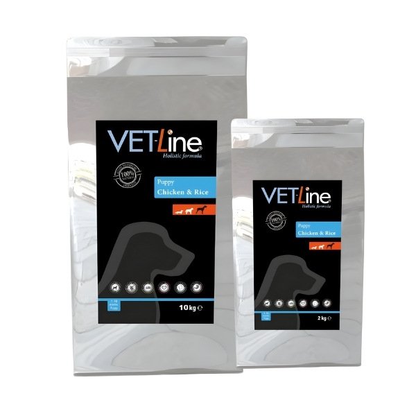 VET-Line Welpe Große Rassen – Huhn & Reis